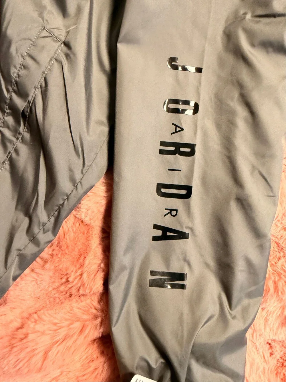 Jordan Boys XL 3-in-1 Jacket Smoke Grey Black Fleece Hooded Coat Windbreaker NWT
